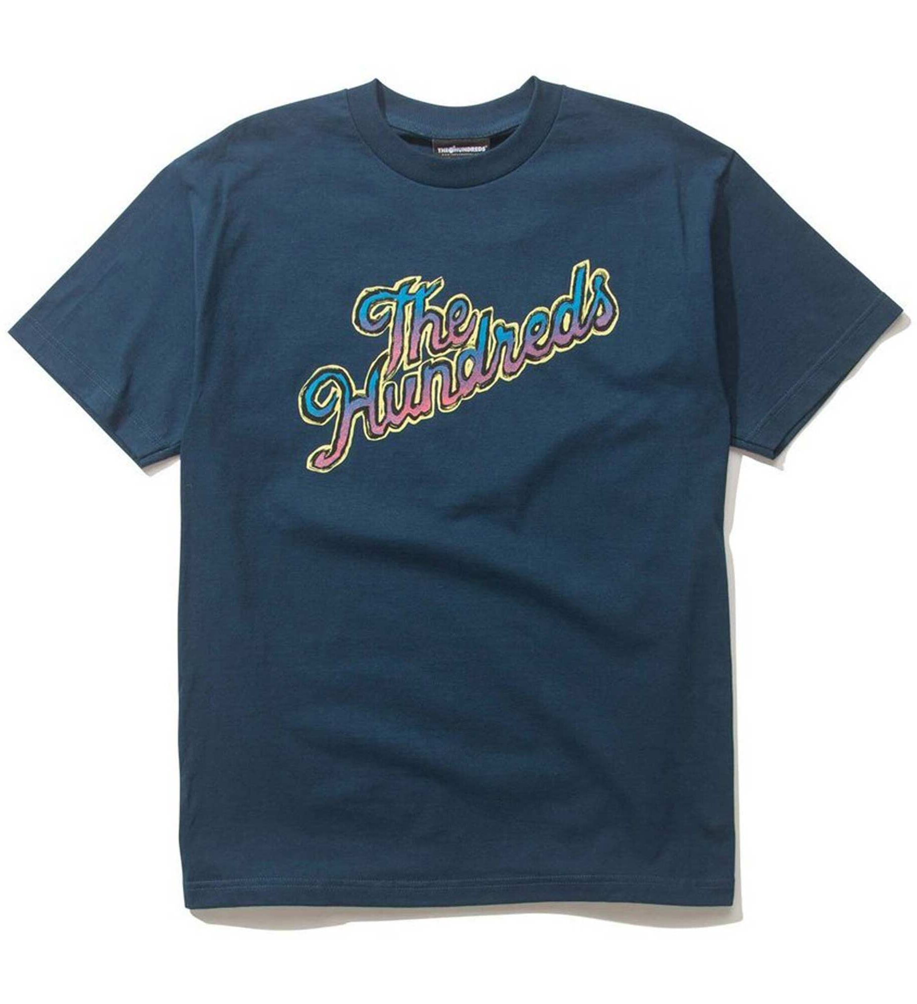 THE HUNDREDS T-Shirt LOOSE SLANT, harbor blue S