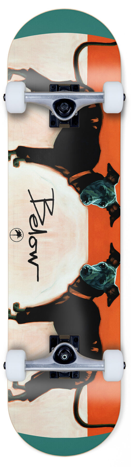 Below komplett Skateboard The Dogs Below komplett Skateboard The Dogs 8.50