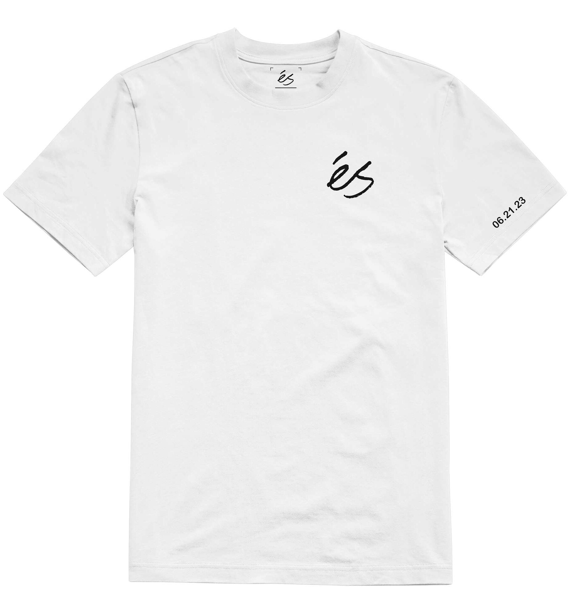 eS SKB T-Shirt GO SKATE, white S