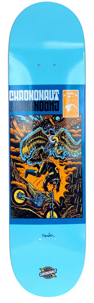 Chrononaut Invasion Swoopy Skateboard Deck 8.50 Chrononaut Invasion Swoopy Skateboard Deck 8.50