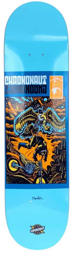 Chrononaut Invasion Swoopy Skateboard Deck 8.50 Chrononaut Invasion Swoopy Skateboard Deck 8.50