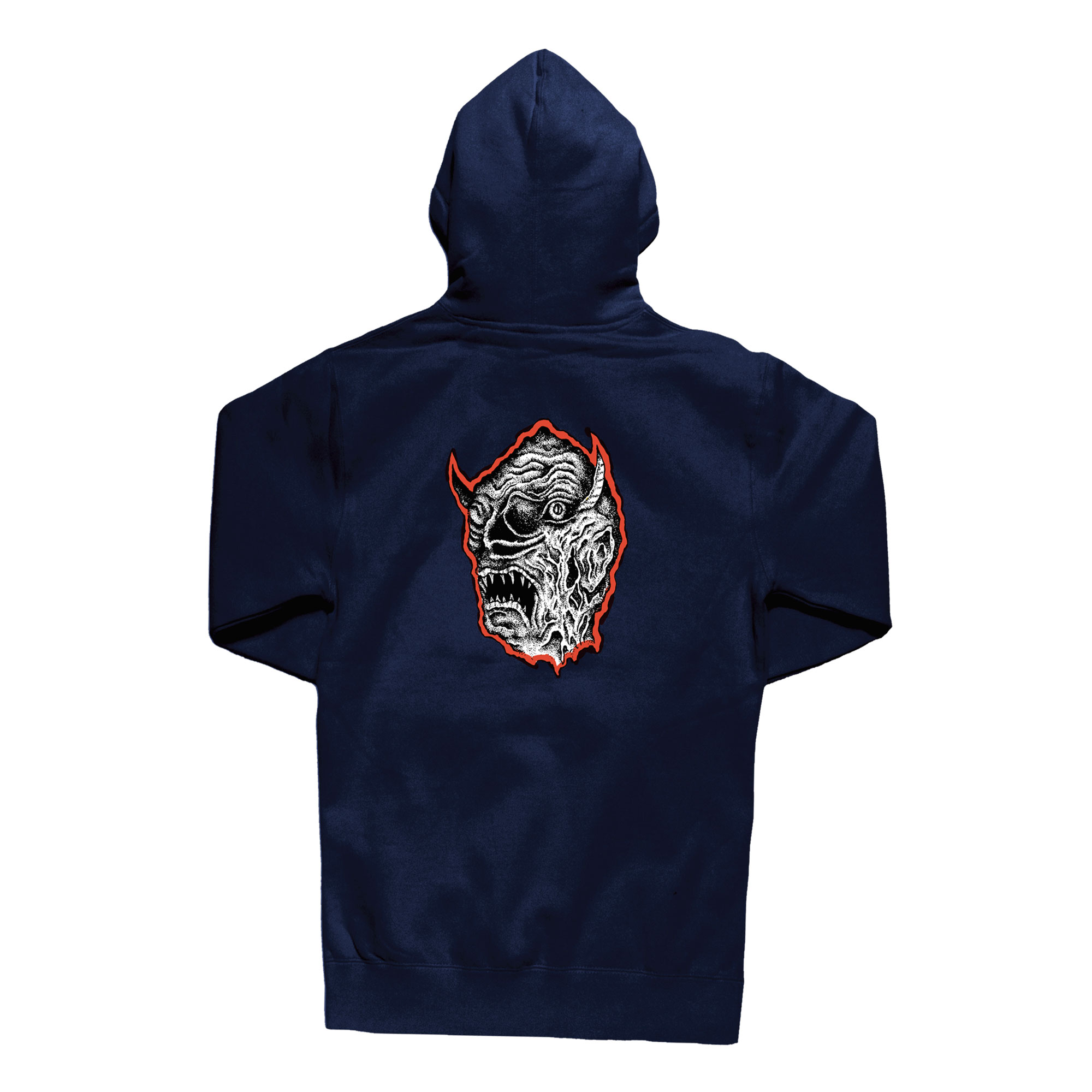 BAKER Sweat SUN UP Capuche marine