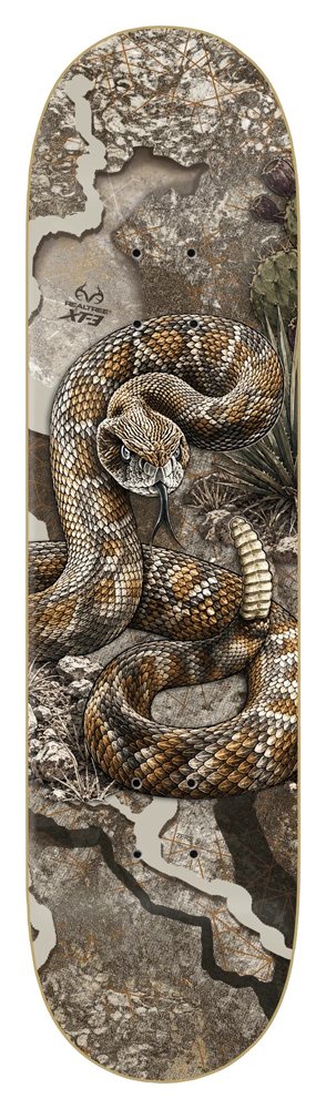 Zero Skateboard Deck x RT Burleigh Diamondback 8,50