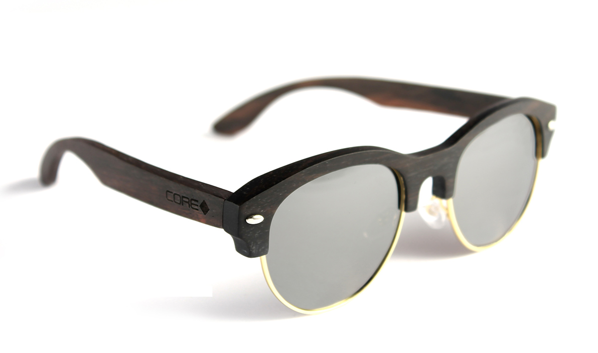 Core Wood Sunglasses Lennie Gold