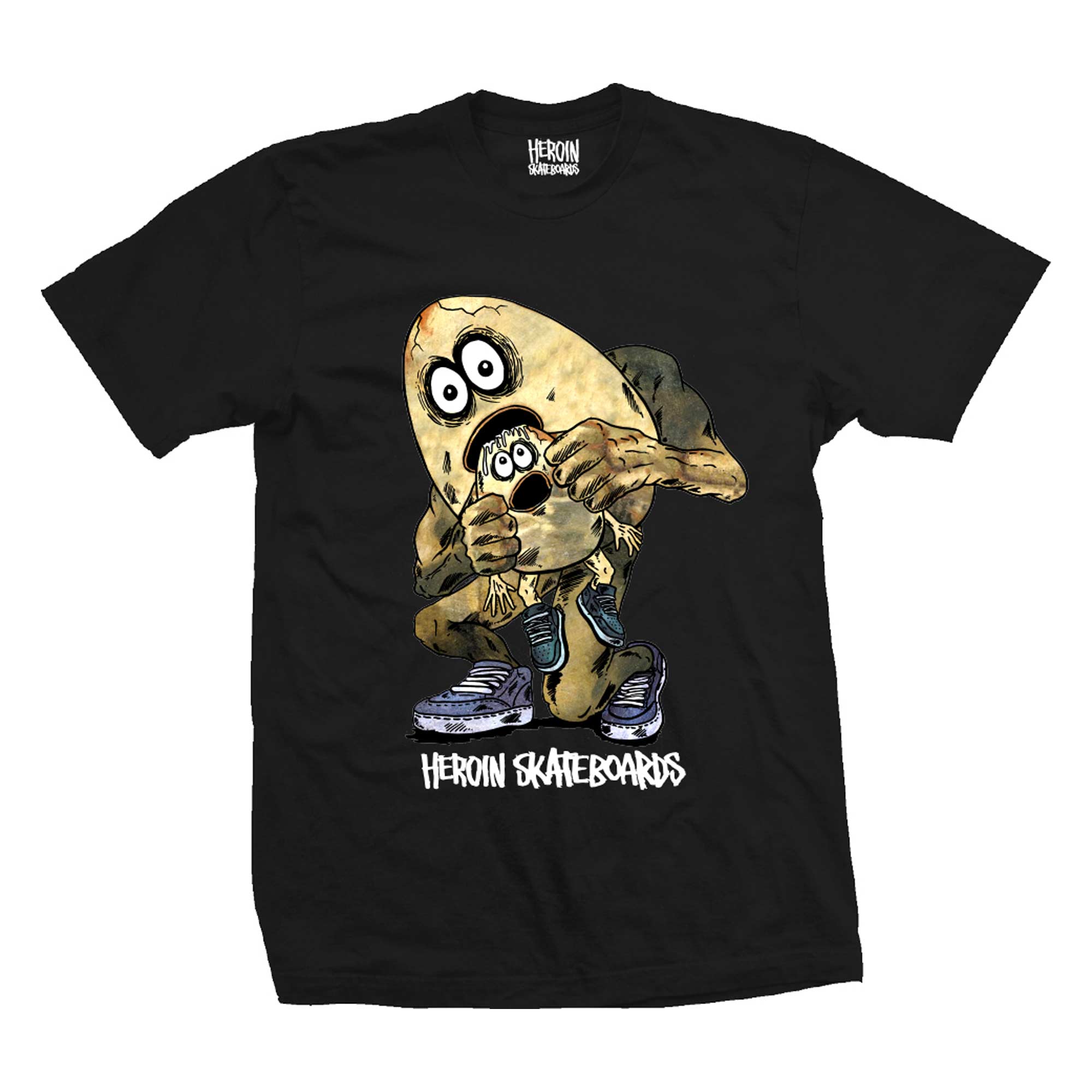 HEROIN T-Shirt EGG EASTER, black XL