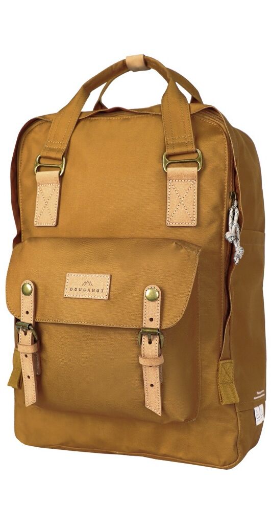 Doughnut Macaroon Large Reborn Rucksack - camel