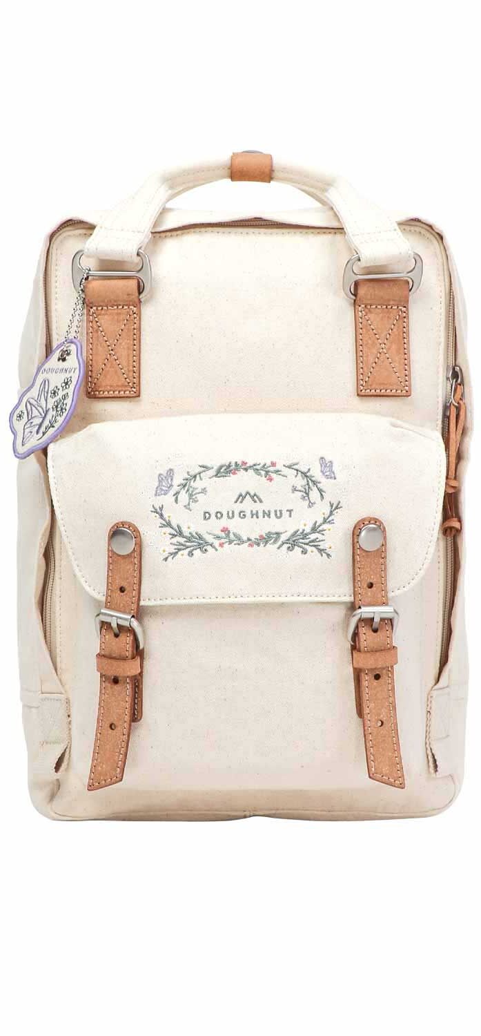 Doughnut Macaroon Sweetened Fantasy Backpack - beige