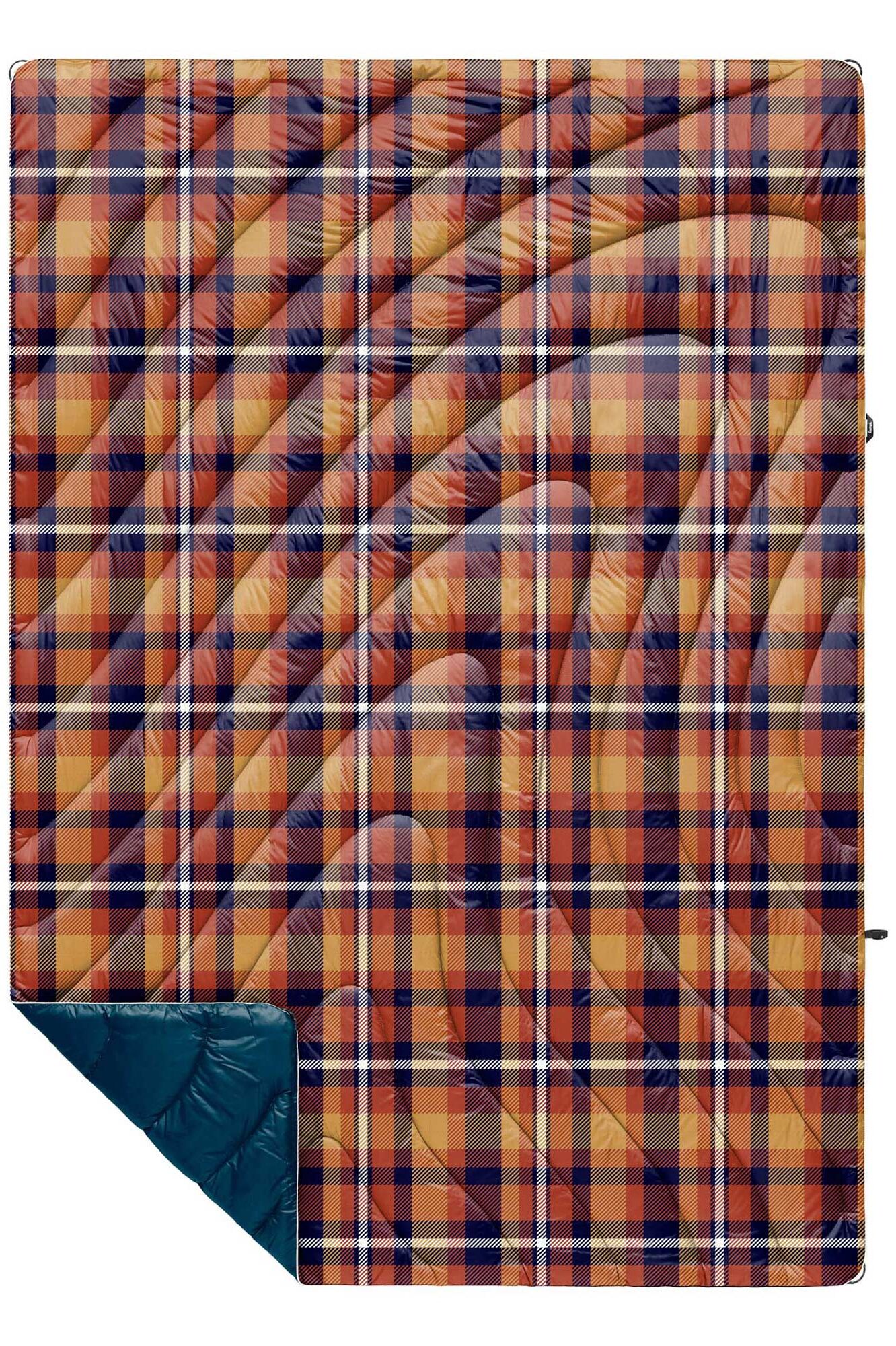 RUMPL Blanket ORIGINAL PUFFY PRINTED / 1 PERS, autumn plaid