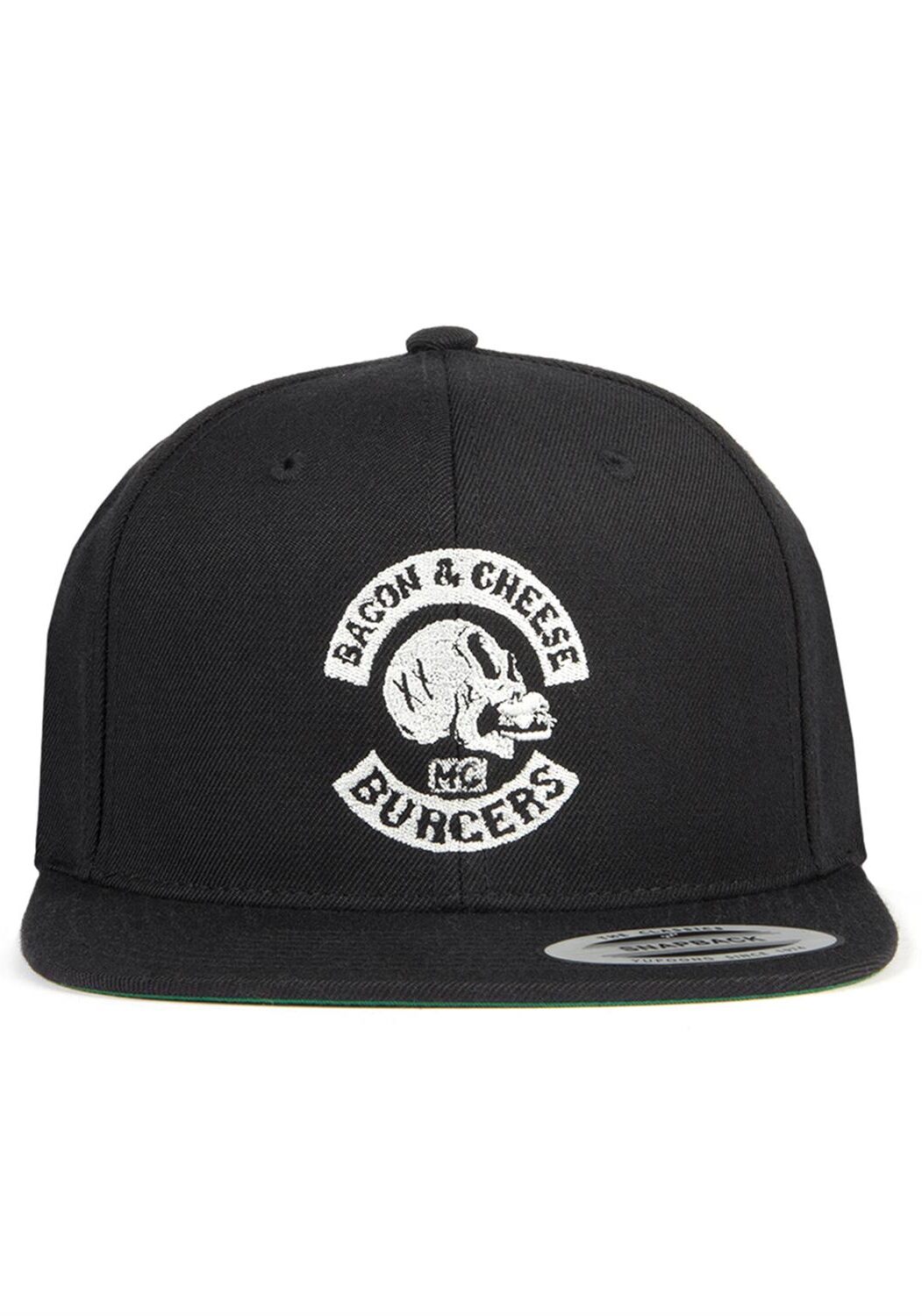 The Dudes Bacon Cheese Structured 5 Panel Cap - black The Dudes Bacon Cheese Structured 5 Panel Cap - black