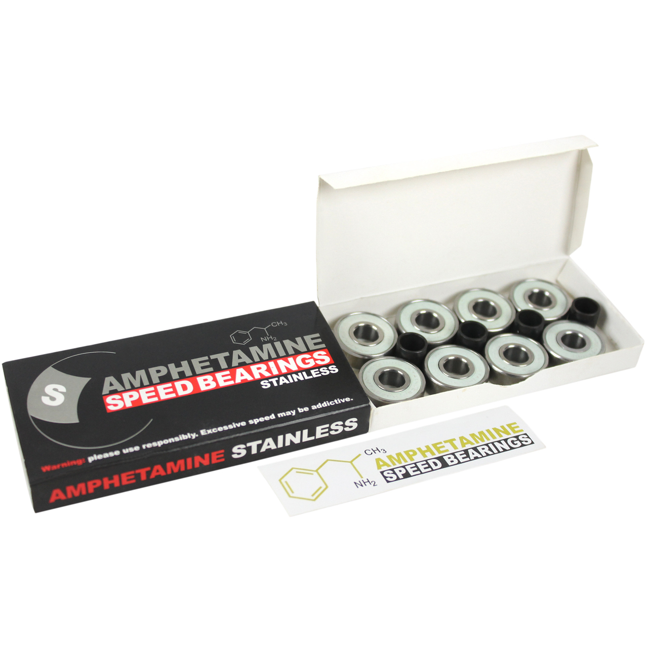 Amphetamine Bearings Skateboard Kugellager Stainless