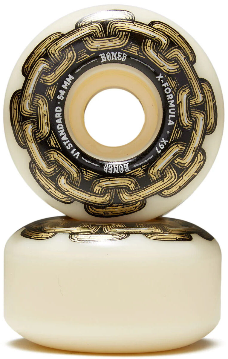 Bones Wheels X-Formula 97A Gold Chain V1 52mm Bones Wheels X-Formula 97A Gold Chain V1 53mm