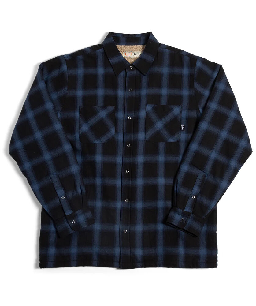 12467014-111-L-1 Oberteil Girl Sherpa Lined Fleece Flannel