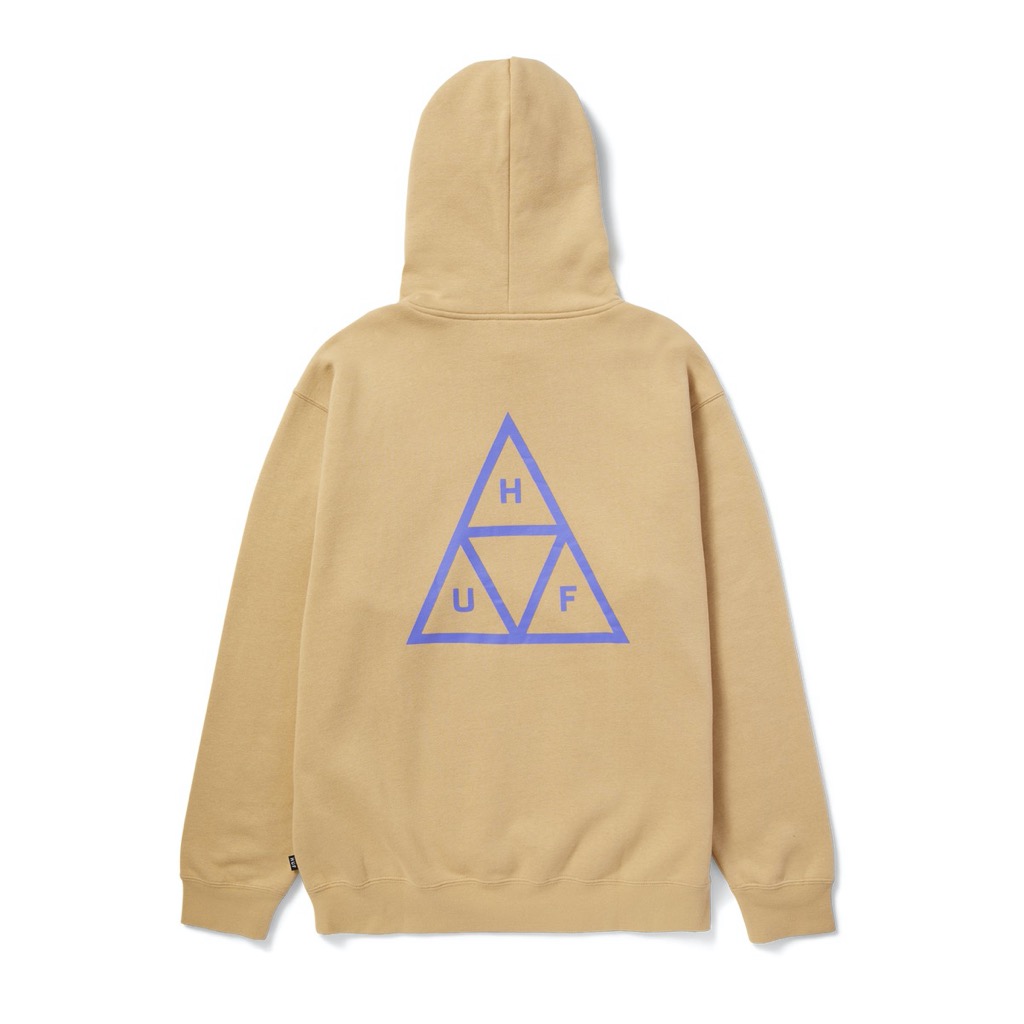 HUF Set Triple Triangle Hoodie - oatmeal XXL