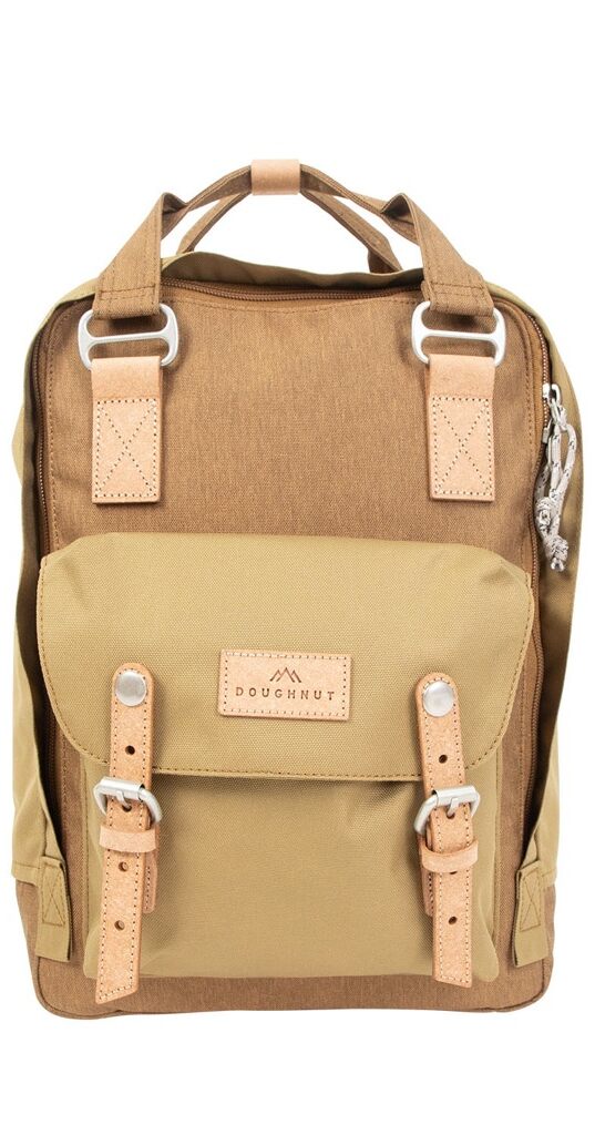 Doughnut Macaroon Euro Series Rucksack - khaki x camel Doughnut Macaroon Euro Series Rucksack - khaki x camel