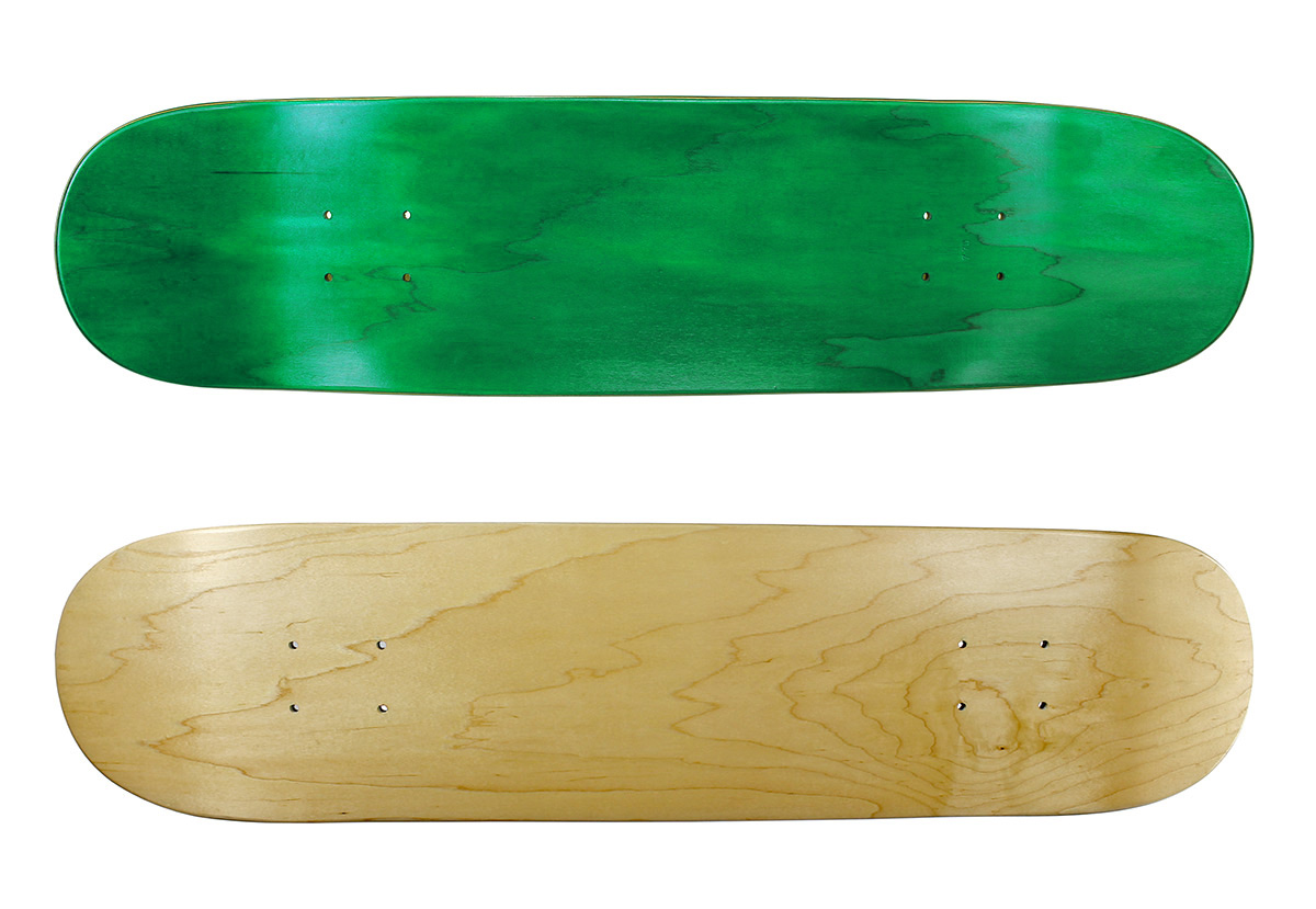 Moose Blank Skateboard Deck Hi 7.87