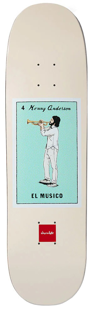 Chocolate Skateboard Deck Anderson Loteria 8,50 Chocolate Skateboard Deck Anderson Loteria 8,50