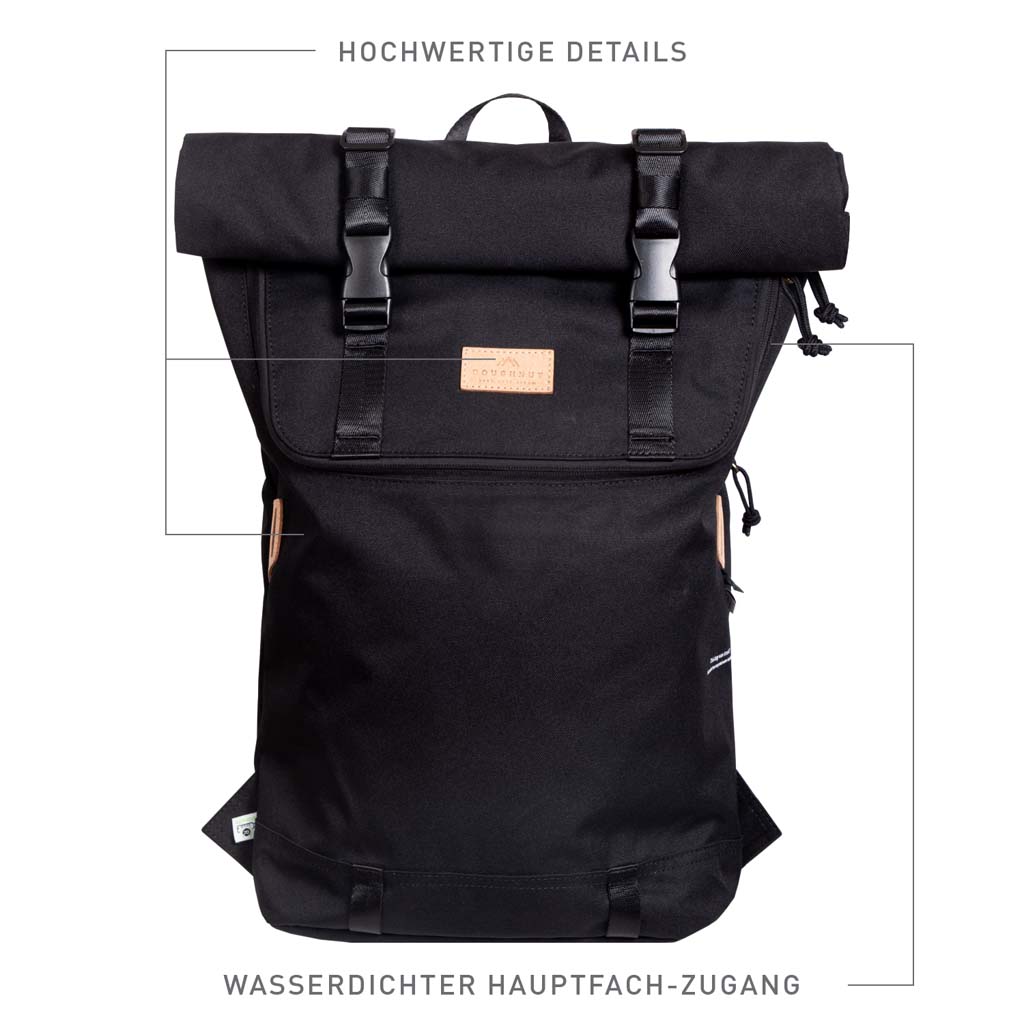 Doughnut Christopher Reborn Series Rucksack black