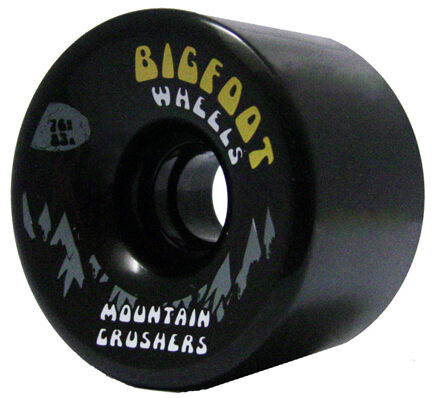 Bigfoot Mountain Cruiser Longboard Wheels Black 76mm 80a Bigfoot Mountain Cruiser Longboard Wheels Black 76mm 80a