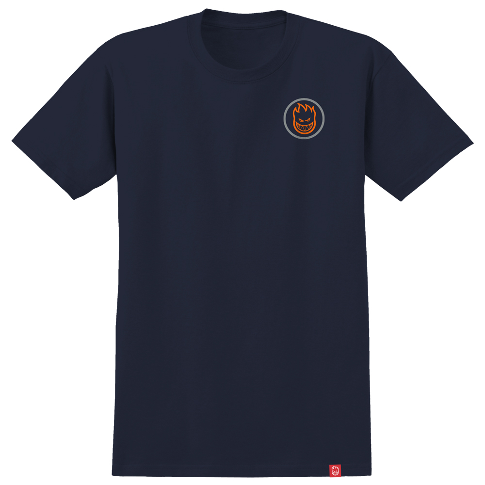 T-Shirt Spitfire Classic Swirl Overlay - Farbe: Navy - Größe: M