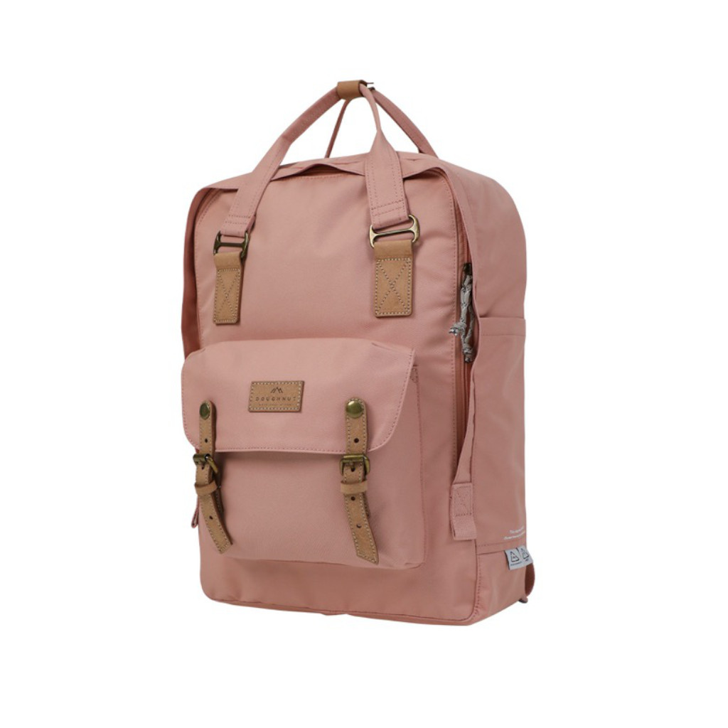 Doughnut Macaroon Large Reborn Backpack - pink