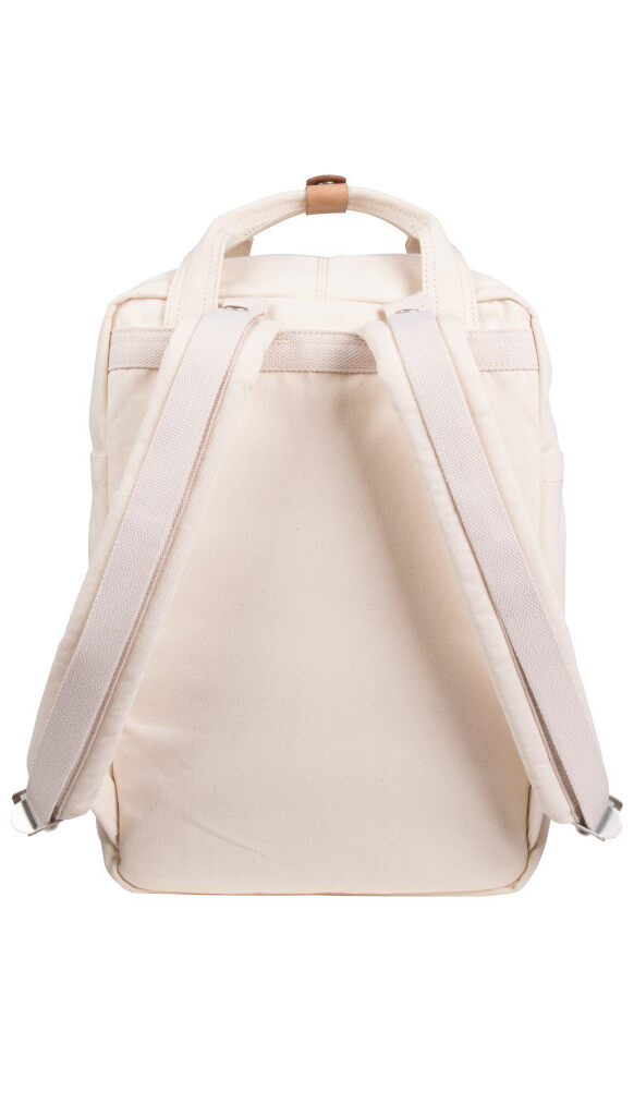 Doughnut Macaroon Organic Cotton Series Rucksack - beige