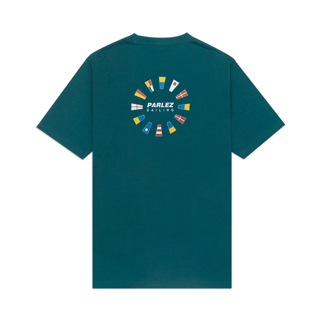 Parlez Tradewinds T-Shirt - dusty teal XXL