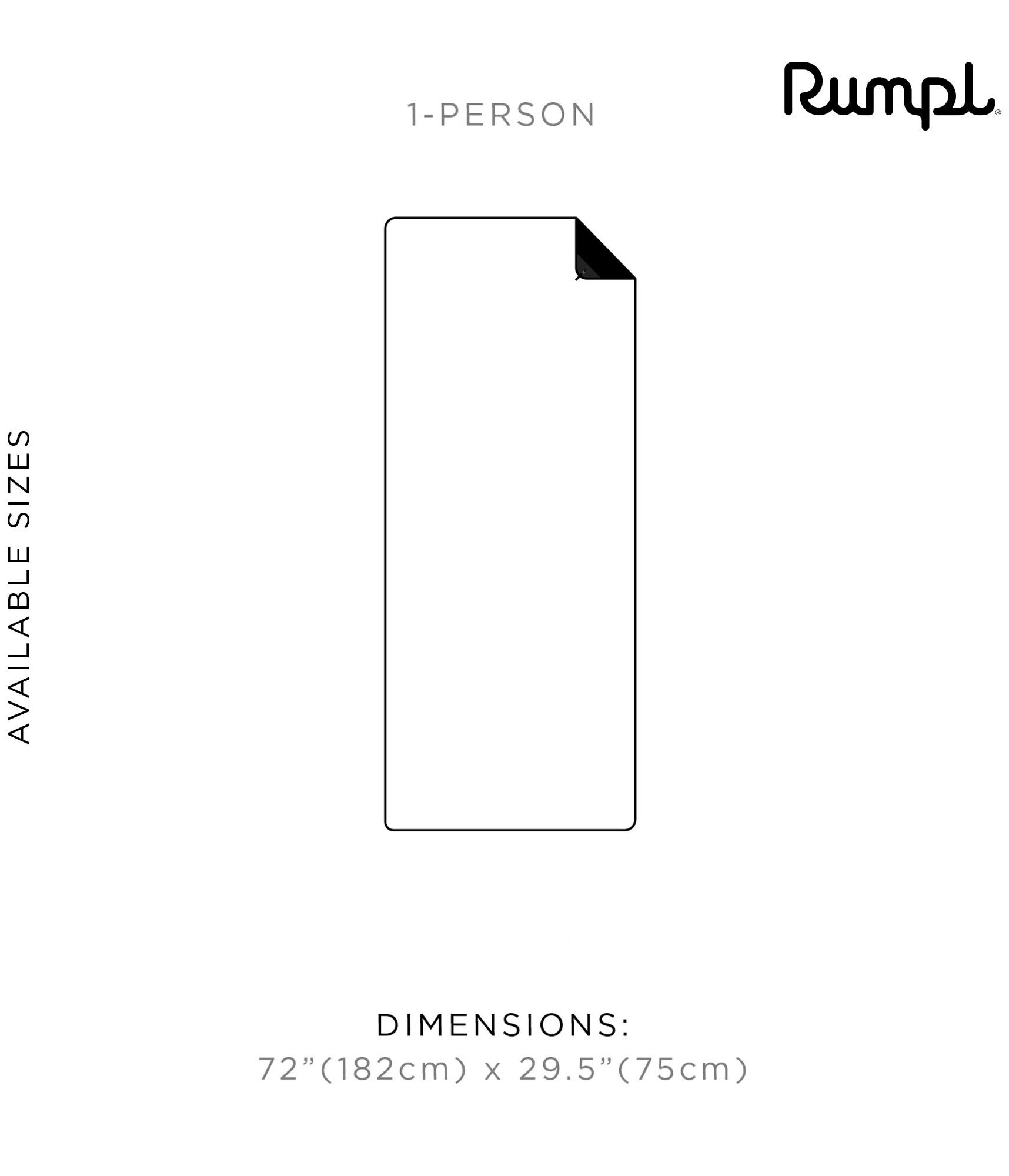 RUMPL Towel EVERYWHERE SHAMMY PRINTED, glacier rays RUMPL Towel EVERYWHERE SHAMMY PRINTED, rainbow fade