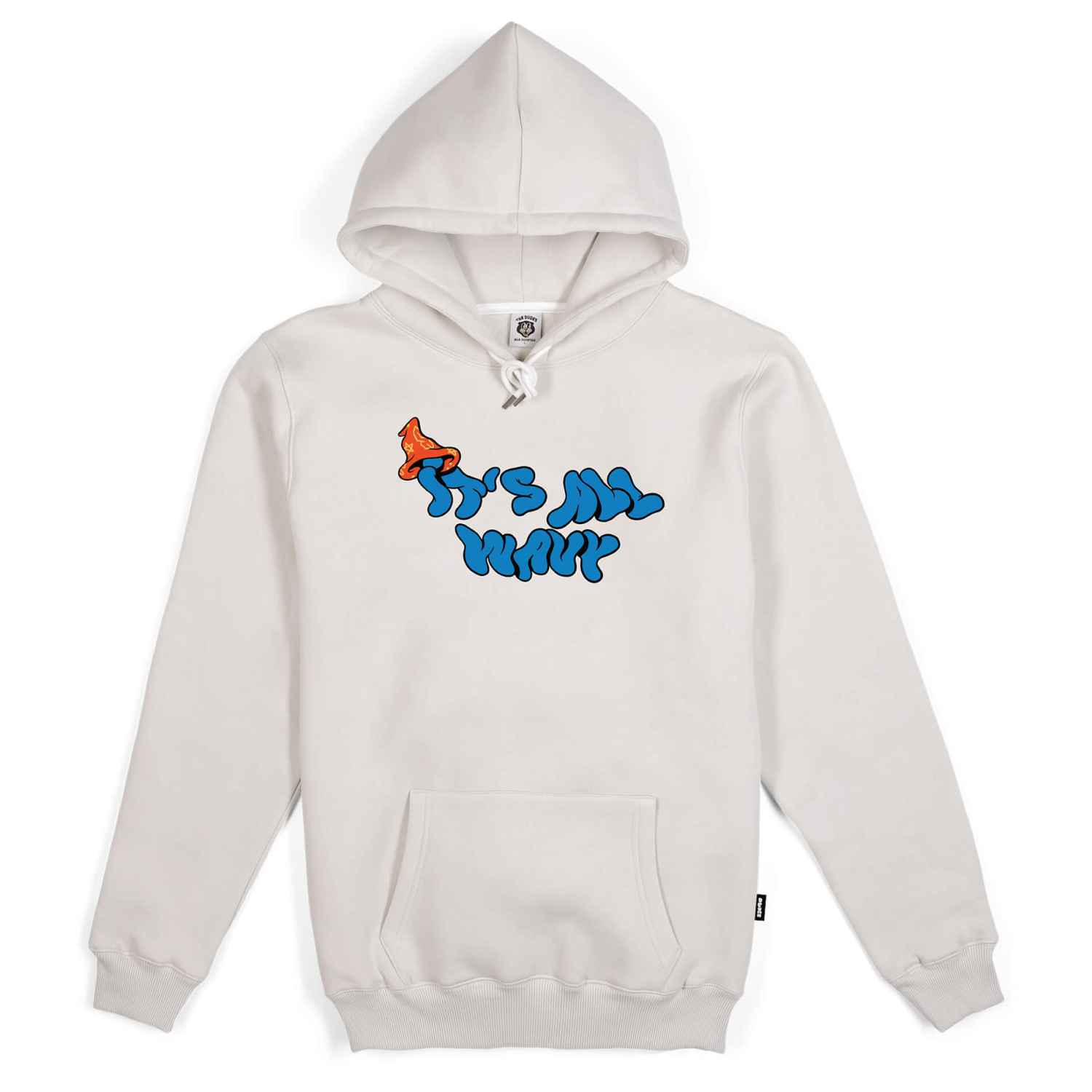 The Dudes All Wavy Seasonal Hoodie - off white XXXL