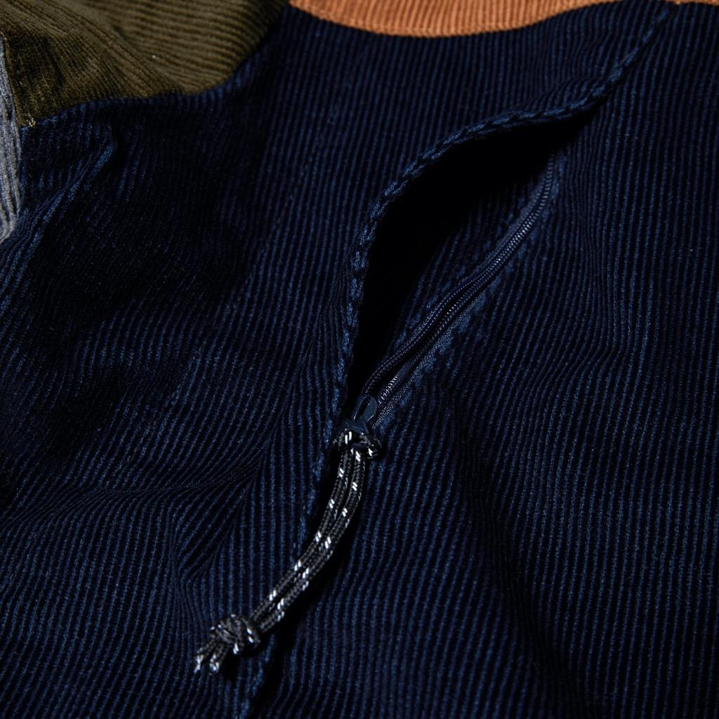 HUF Contrast Cord Mountain Jacke - avocado XXL
