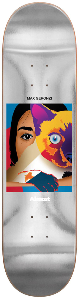 Almost Skateboard Deck Geronzi Life Stills 8,25 IL