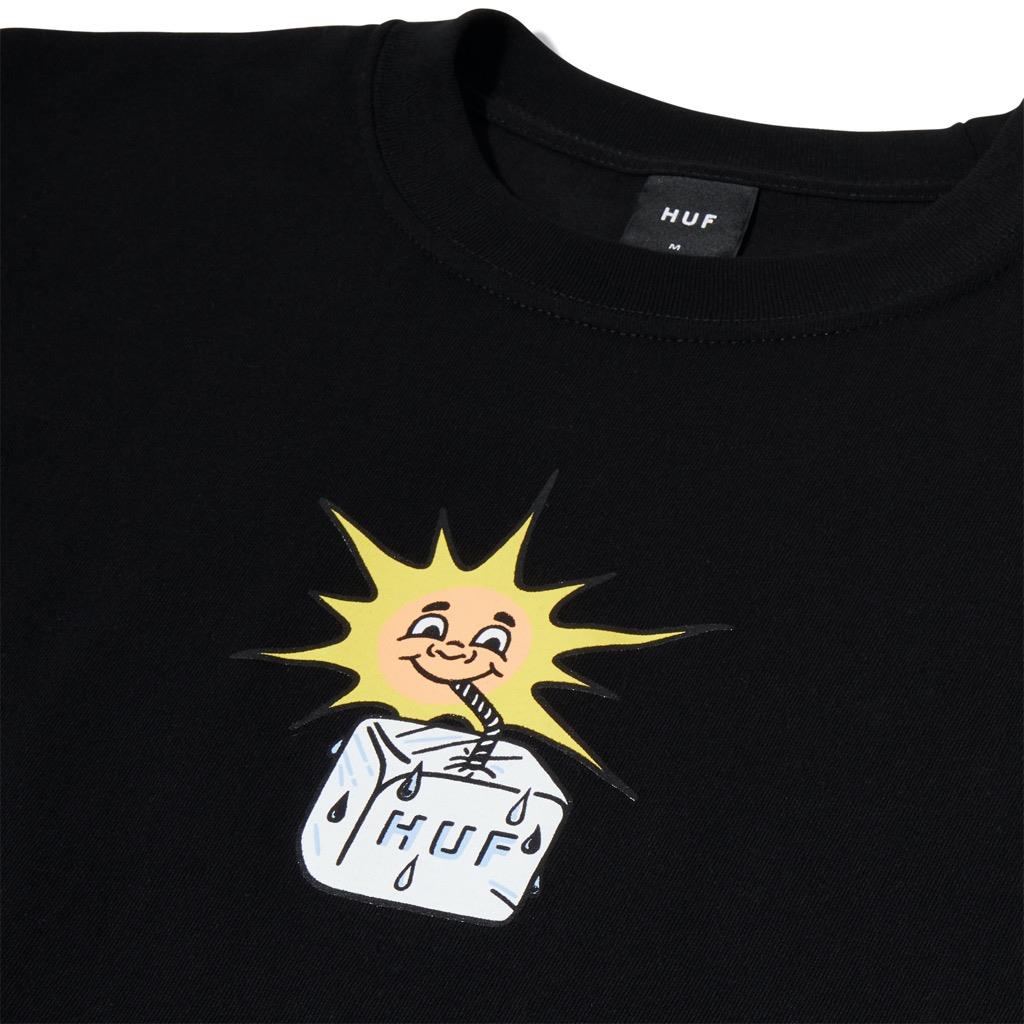 HUF Sippin Sun T-Shirt - black S HUF Sippin Sun T-Shirt - black XXL