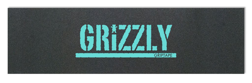 Grizzly Griptape black with blue print