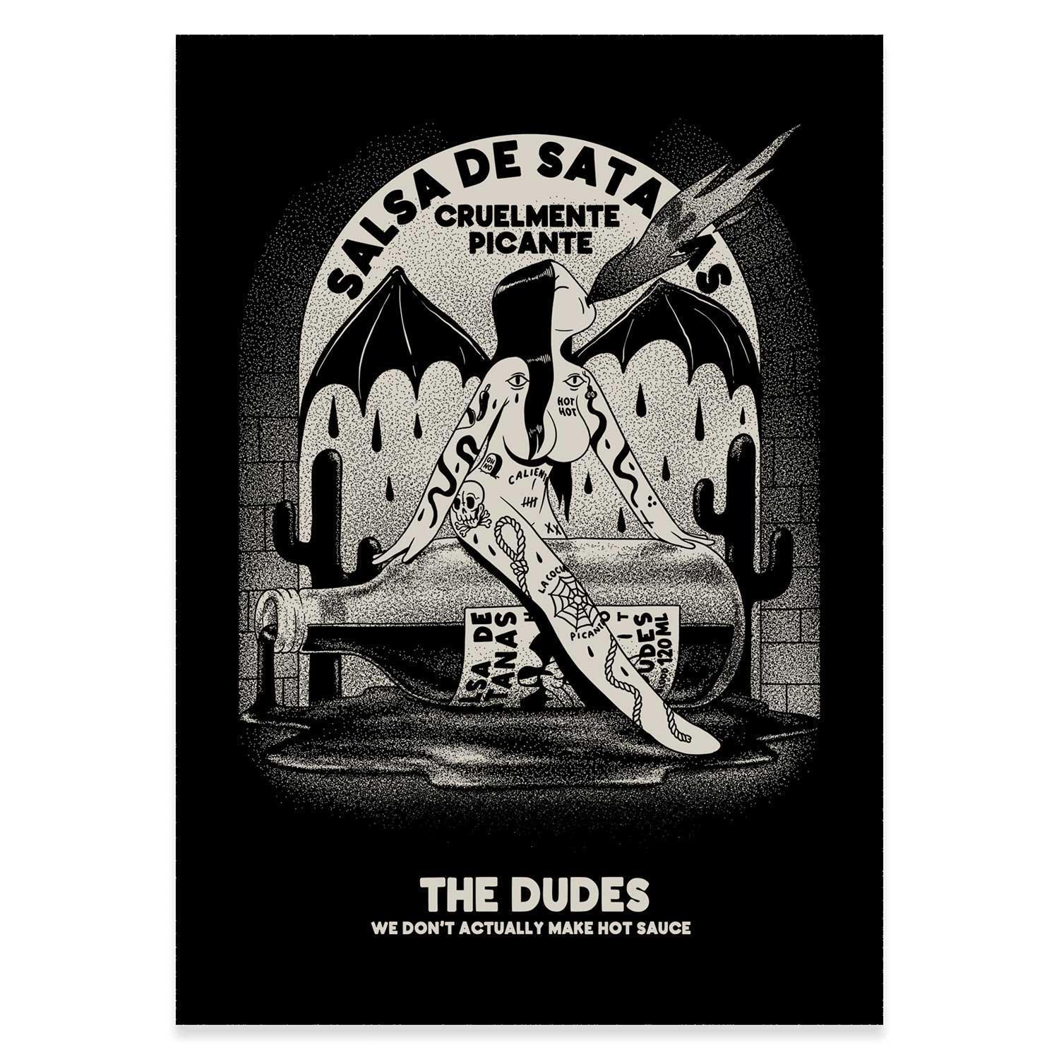 The Dudes Salsa Classic T-Shirt - black XXXL