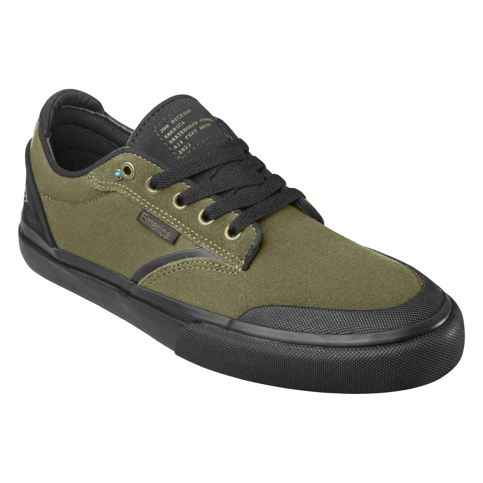 EMERICA Shoe DICKSON X SIX FEET ABOVE od bla, od black 10½