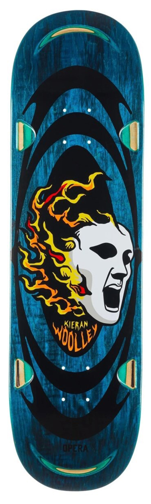 Opera Skateboard Deck Kieran Woolley Screaming Mask