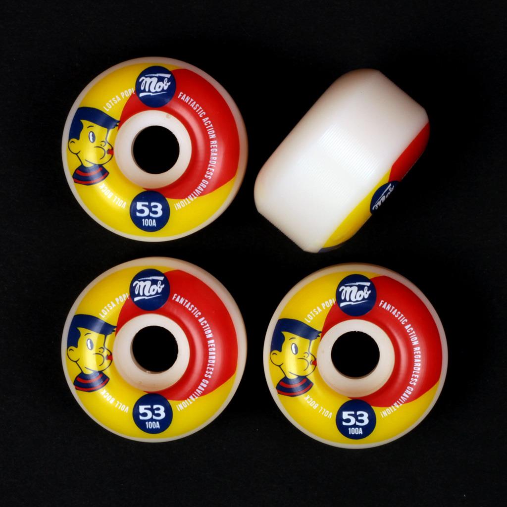 MOB Skateboards Pop Wheels - 53mm MOB Skateboards Pop Wheels - 53mm