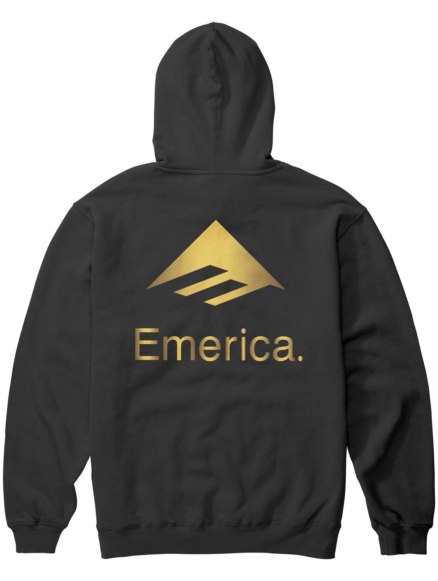EMERICA Sweat LOCKUP HOODIE black/gold EMERICA Sweat LOCKUP HOODIE, black/gold XXL