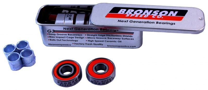 Bronson Speed Co. G3 Skateboard Ball Bearings Bronson Speed Co. G3 Skateboard Ball Bearings