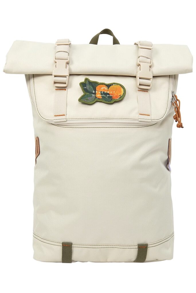 Doughnut Christopher Denise Peter Series Rolltop Rucksack - stone Doughnut Christopher Denise Peter Series Rolltop Rucksack - stone