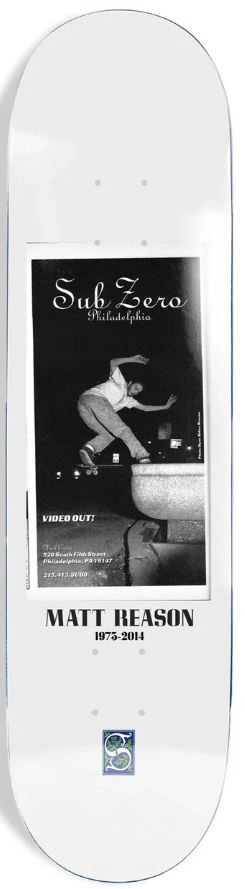 Heritage Skateboard Deck Matt Reason 8,50