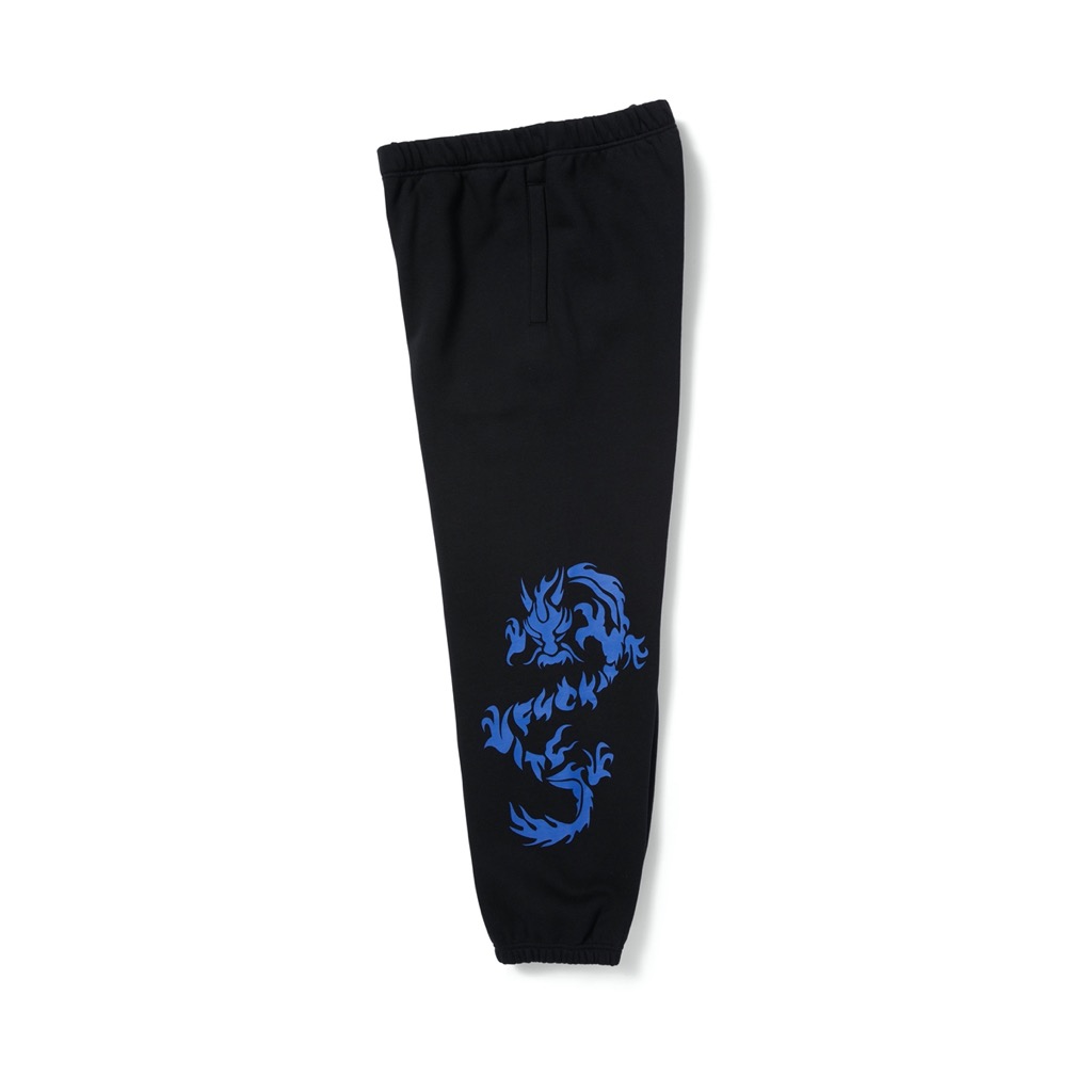 HUF Dragon Fleece Pant - black XXL