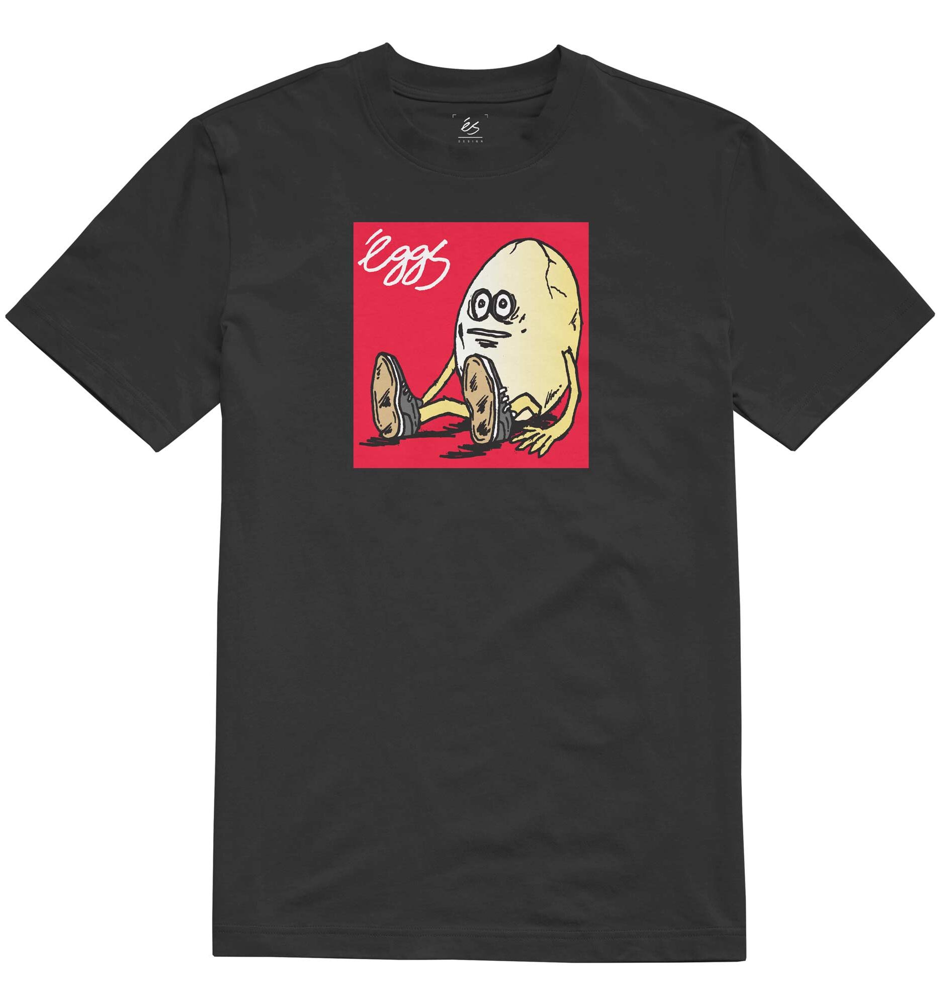 eS SKB T-Shirt EGGCELL EGG GUY, black XL
