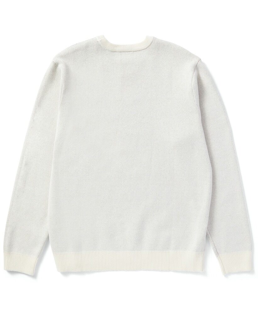 kn00463-bone-2 HUF Bad News Pullover - bone