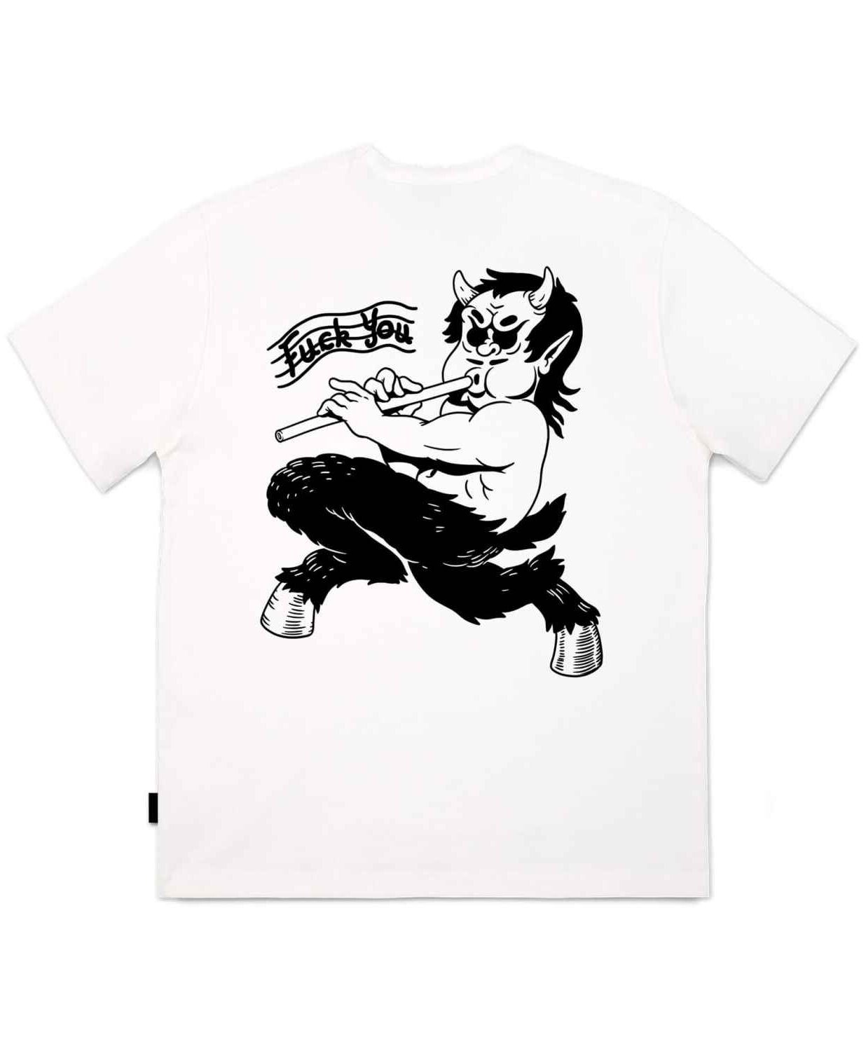 The Dudes Pan Seasonal T-Shirt - white The Dudes Pan Seasonal T-Shirt - white