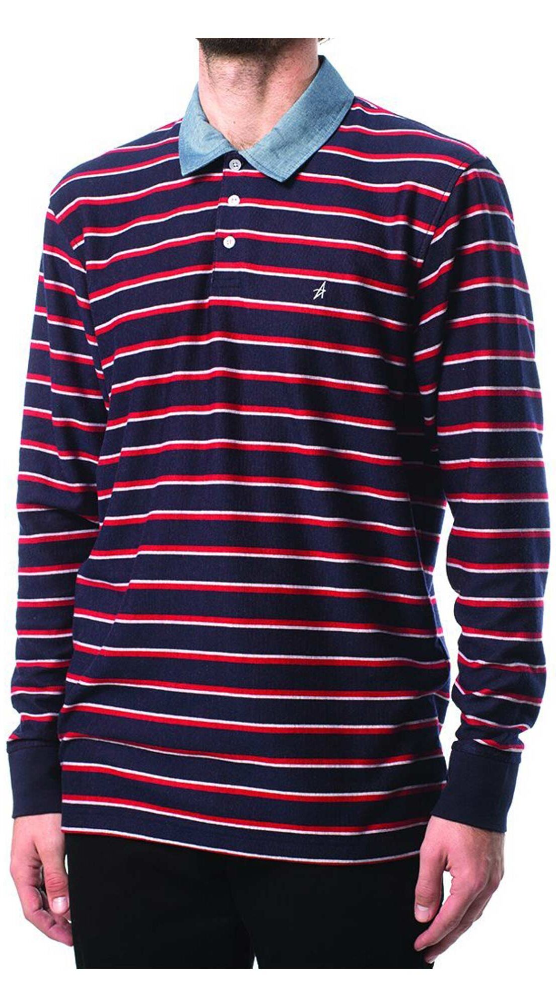 ALTAMONT Polo MULE L/S, navy M