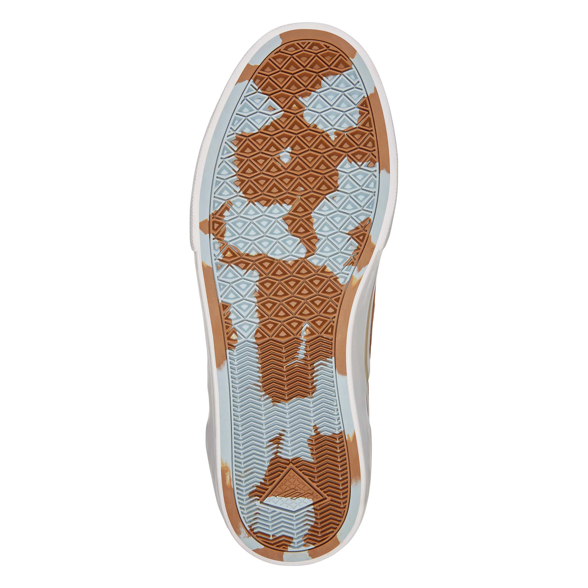 EMERICA Shoe WINO G6 SLIP-ON bro/blu, brown/blue 10½