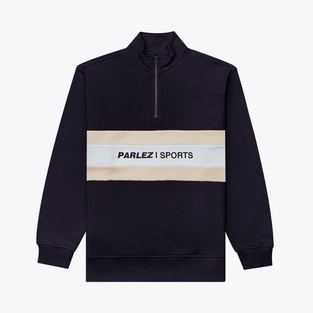 Parlez Carluccio Quarter Zip - navy XXL Parlez Carluccio Quarter Zip - navy XXL
