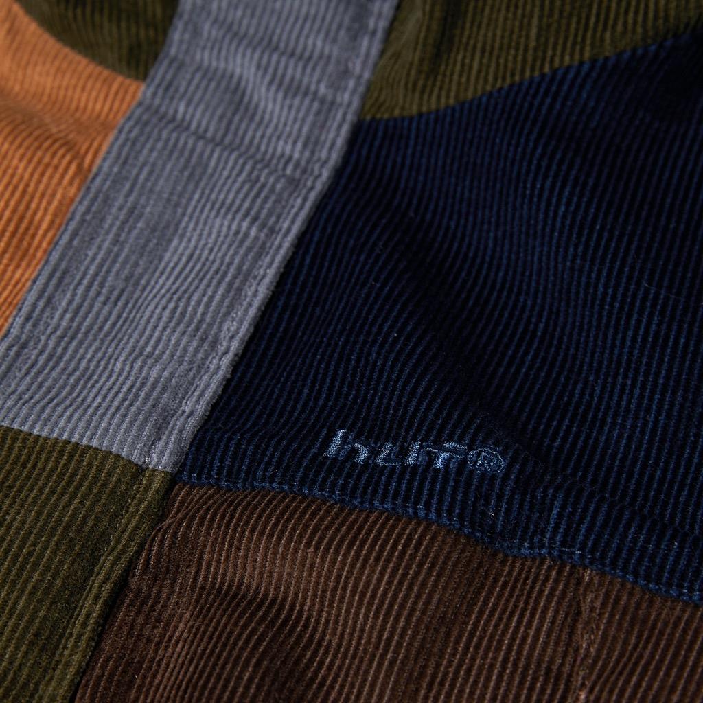 HUF Contrast Cord Mountain Jacke - avocado XXL
