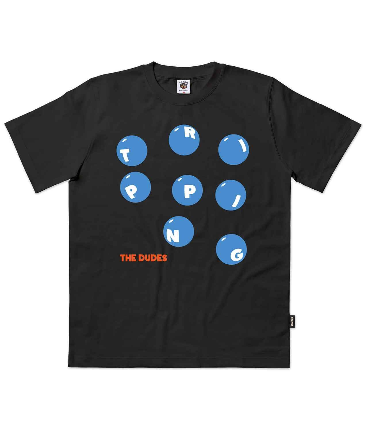 The Dudes Tripping Balls Seasonal T-Shirt - black