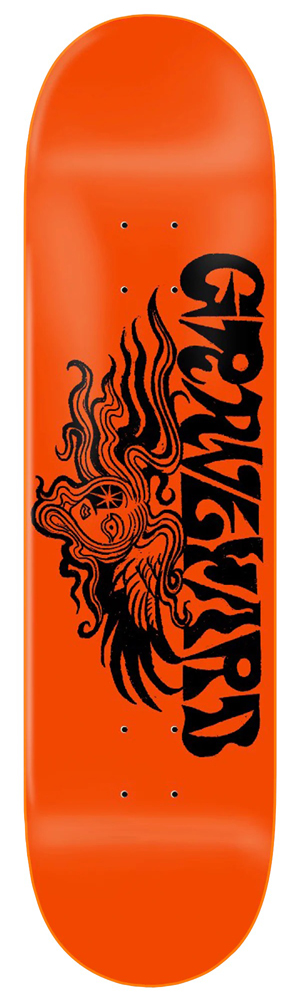 Zero Skateboard Deck x Graveyard Medusa 8,25 Zero Skateboard Deck x Graveyard Medusa 8,25